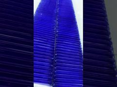 Lustre de vidro de arte de moda moderna personalizado LED pingente decorativo transparente âmbar