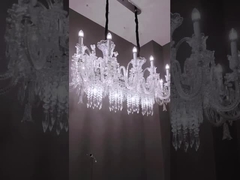 Candelabro de velas de cristal de alta qualidade