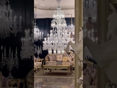 Chandelier cristal lobby de passatempos