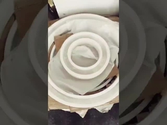 Lâmpadas circulares de alabastro