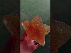 Estrela de vidro antigo Moon Star lustre Lâmpada de cama