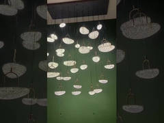 Moderno estilo Cristal Lustreiro mais recente Design Pendente Pendente Luz