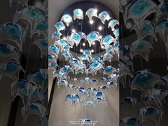 Glaze Art Ocean Theme Glass Starfish Lustreiro Lustreiro Criativo Decorativo