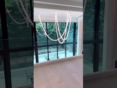 Internet Celebrity Lustreiro de cintura pequena Iluminação elegante para sala de estar penthouse