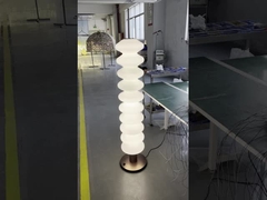 Projeto personalizado de grande escala Hotel moderno de luxo Sala de banquetes Iluminação Decoração de luxo Ouro LED