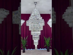 Departamento de vendas mesa de areia contas de cristal sala de tecido candelabro personalizado hotel villa shopping mall dup