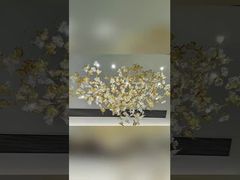 Escada Moderna Lustre Acrílico Borboleta Forma Duplex Sala de Estar Sala de Jantar LED Escadas