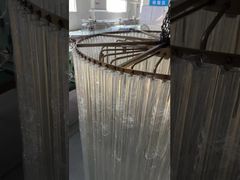 Decoração de casamento Lustre de tubo de aço inoxidável pode ser personalizado hotel contemporâneo