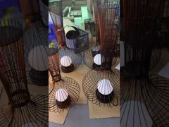Lustre de Luxo Moderno para Escadaria de Hotel com Teto Alto