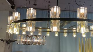 Apresente luzes pendentes de lustre com medição no local 110V-240V para você