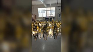 Design de lustre moderno e luxuoso