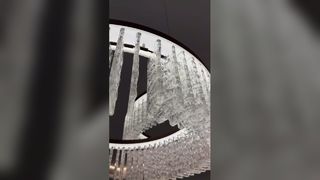 Lâmpadas de tecto de luxo para decoração residencial
