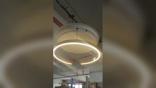 Colar longo contas de mármore conector lâmpada pingente contas de oração budista decoração escada duplex
