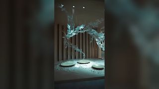 Os lustres feitos sob encomenda coloriram a arte do candelabro de cristal e a expressão da luz e da sombra