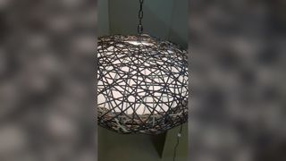 Lâmpada de peixe de tema oceânico sob medida Lâmpada de teto Lâmpada de candelabros Galerias de arte Sala de reuniões