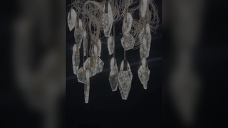 Luzes modernas e simples para sala de jantar, três círculos, luzes embutidas no quarto, lâmpadas luminosas inferiores e lan