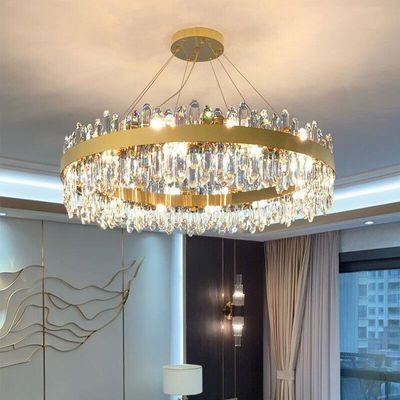 110V 240V E12 E14 Lâmpadas Brushed de aço inoxidável Lâmpadas de entrada para sala de jantar