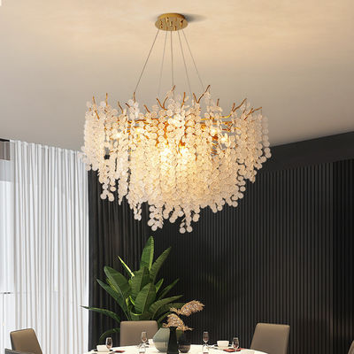 2700k ao candelabro do pendente 6500k ilumina candelabros conduzidos modernos para a sala de visitas