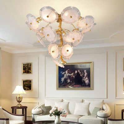 Personalidade Lotus Leaf Chandelier das luzes do pendente da parte alta do ODM
