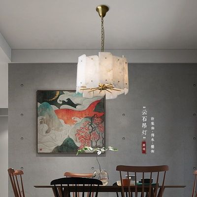 Lâmpadas ODM High End Branco Mármore Lâmpadas Modernas 3000K 4000K