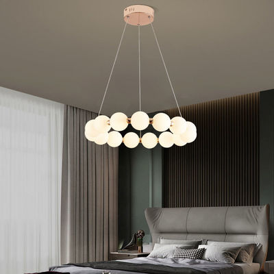 molde moderno de 4500K Ring Chandelier Magic Bean Chandelier Roto