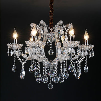 Diodo emissor de luz E14 Crystal Candle Chandelier 5 ao transmitância 10m2 claro alto