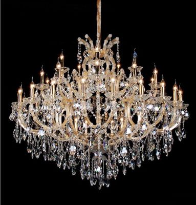 Sujeira de Crystal Candle Chandelier Lamp Waterproof do teto do diodo emissor de luz E14 resistente