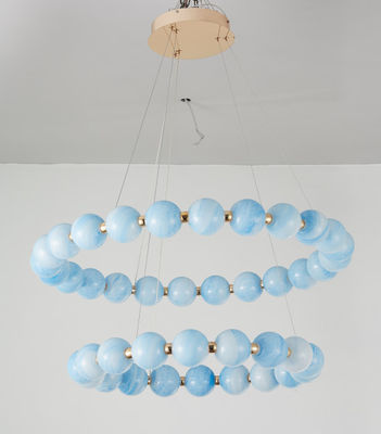 E26 / Multi decoração de Crystal Ring Chandelier For Living Room da luz E27