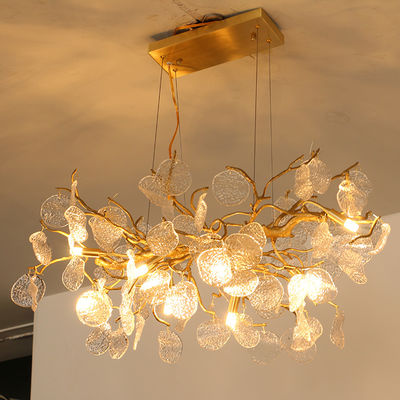 Metal / Madeira / Vidro / Tecido Custom Pendant Light Com E27 / E26 / B22 Porta-Lâmpadas