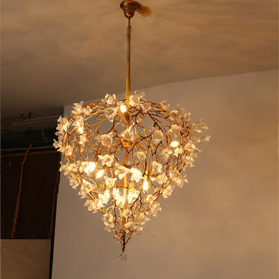 Candelabro moderno criativo do quarto do diodo emissor de luz com fonte luminosa de poupança de energia