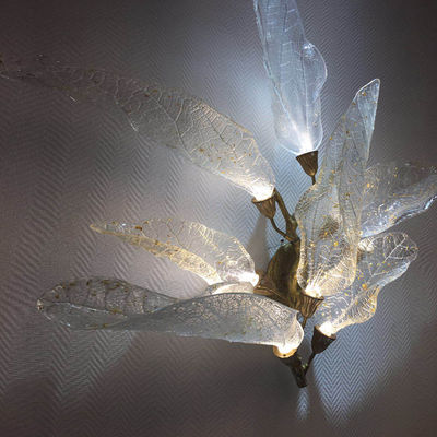 Lâmpada de parede LED de estilo Leaf clara 110 - 240V