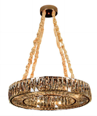 Personalização de poupança de energia de Smokey Gray Contemporary Crystal Chandelier Supports