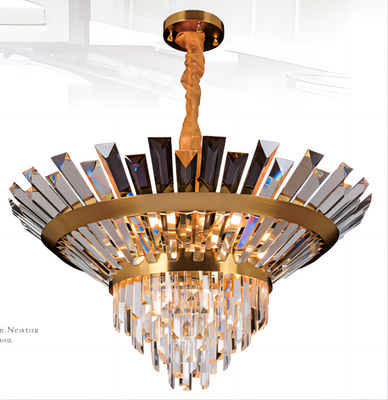 Luz de vidro fumado personalizada 110V do pendente do conjunto - 240V