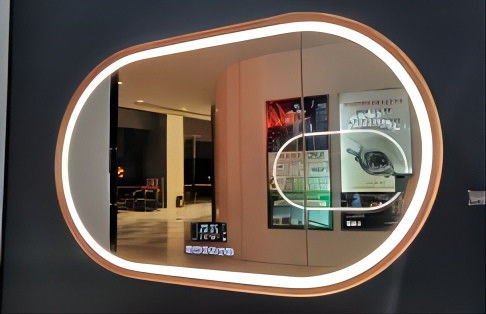 o diodo emissor de luz oval moderno de 24W 36W 45W 4200K iluminou o ODM do OEM do espelho