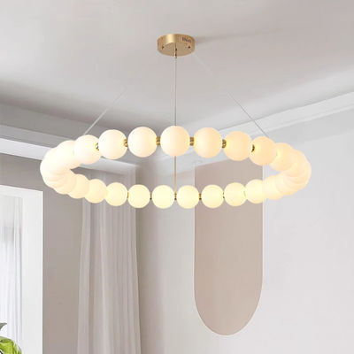 Lâmpadas de vidro de poupança de energia LED Lâmpadas de pendente Sala de jantar Restaurante Lustreiro 25-30M2