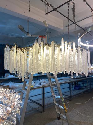 Lâmpadas de cristal de luxo