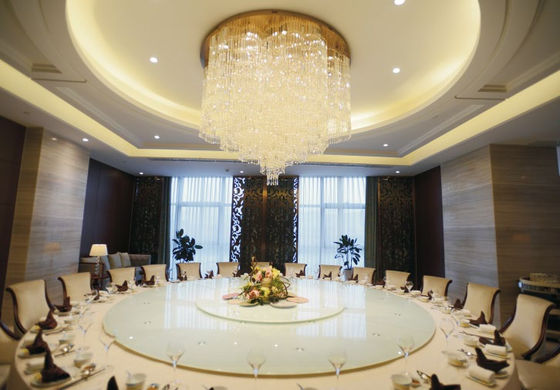 Cristal de alta qualidade luxo comercial grandes lustres personalizados