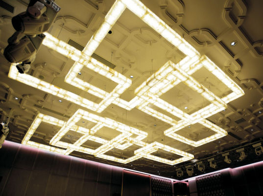 Fonte de luz LED de candelabros de hotel personalizados