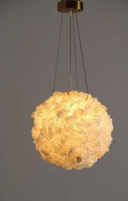 Design contemporâneo Ilha de cozinha Lâmpada pendente de bola Pequena candelabro de decoração de rocha natural