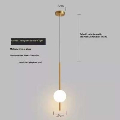 Todos o cobre natural candelabro de mármore Espanha luz luxo simples bar criativo restaurante quarto de cama elevador pequeno candelabro