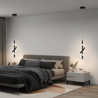 Candelabro Personalidade Criativa Sala de Jantar Candelabro Moderno Quarto de Cama Lâmpada Simples