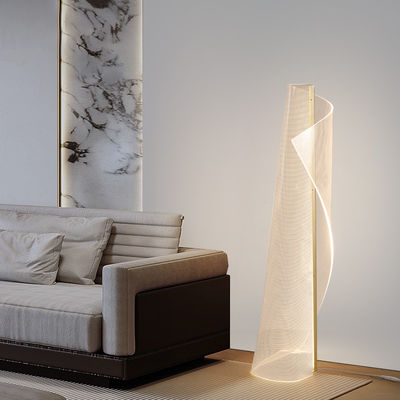 Personalidade Nordica Irregular Tipo Especial Arte Acrílica Atmosfera Design Pós-moderno Sentido Luz LED Guia Sofá Lâmpada de Chão