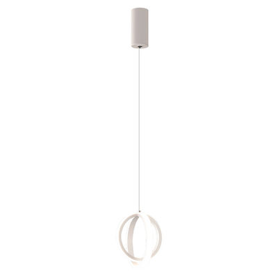 Lâmpadas de LED pendentes modernas Pendente redondo Lâmpadas de candelabro Lâmpadas industriais de metal redondo