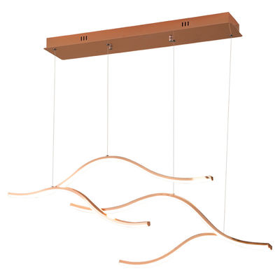 Moderno Minimalista Criativo Linear Longo Lâmina de Sala de Jantar Lustreiro Para Restaurante
