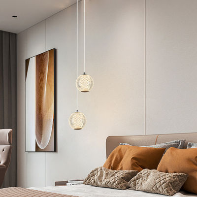 Acrílico Cama Senso Senior Luz de luxo clássico Café Restaurante Bar Vidro redondo Lâmpadas LED