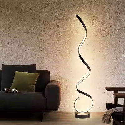 Esquina Luxury Arc Smart Hotel Minimalista Sala de estar Quarto de dormir Piso Luz de pé Lâmpada moderna LED