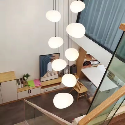 Modern Loft Duplex Apartamento Villa Chandelier teto alto para casa quarto sala de estar hotel PE Roto-molding
