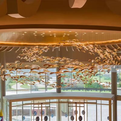 Decoração personalizada em forma de peixe departamento de vendas mesa de areia candelabro modelagem criativa shopping mall restaurante vaso quente restaurante lâmpadas de engenharia não padrão