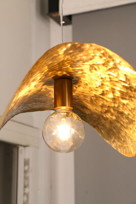 Mão Forjada Metal Francês Grão Chapéu de Boleiro de Brim Chandelier Rugged Elegante Chandelier de Metal Sólido