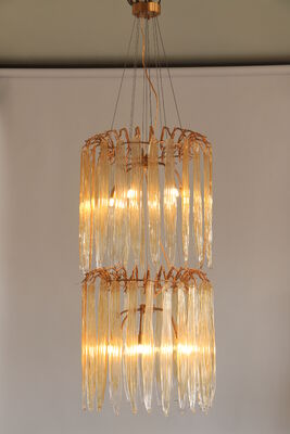 Moderno anel de cristal claro lustre luz pingente recepção do hotel premium circular luxo luminária teto